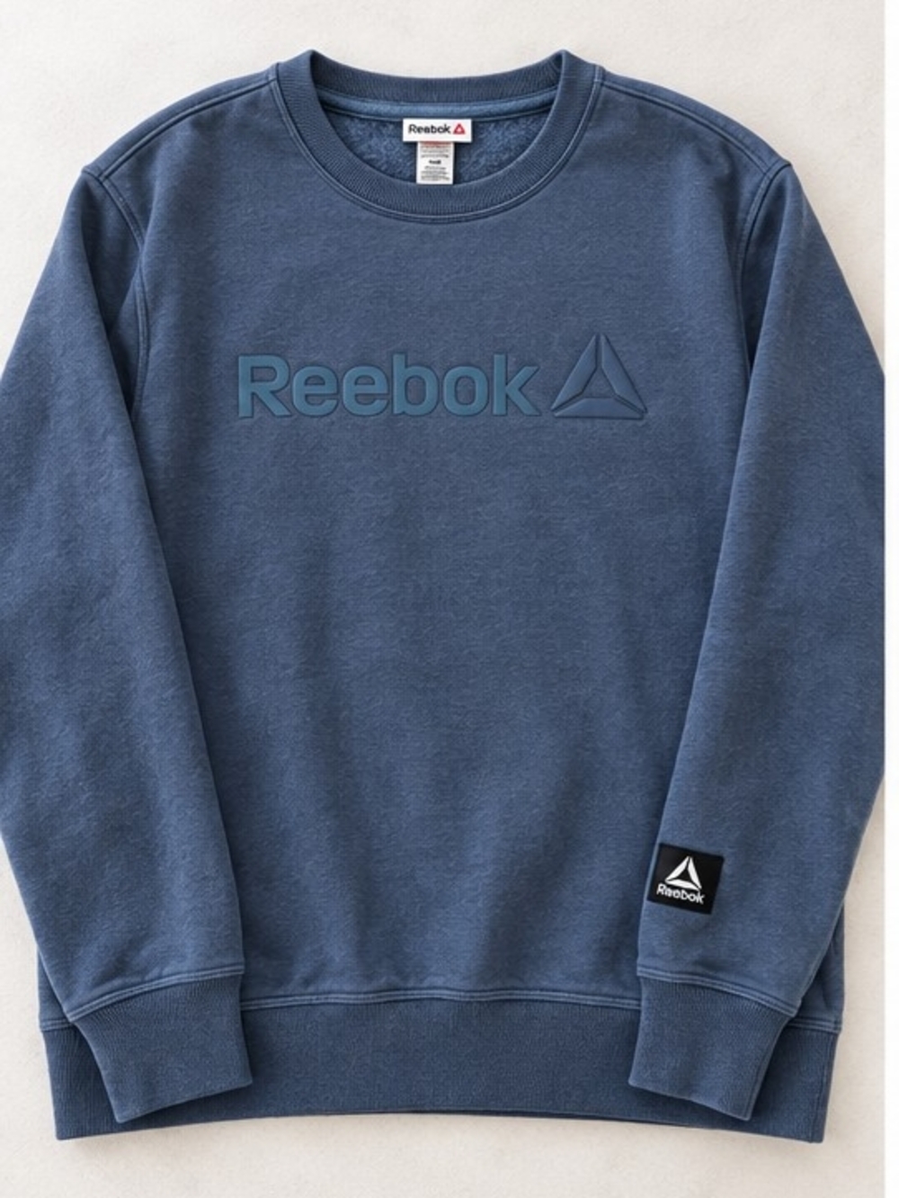 Reebok Men's Crewneck Sweatshirt in Slate Blue